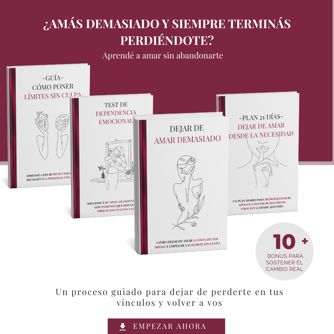 Dejar de amar – Elegirte sin culpa