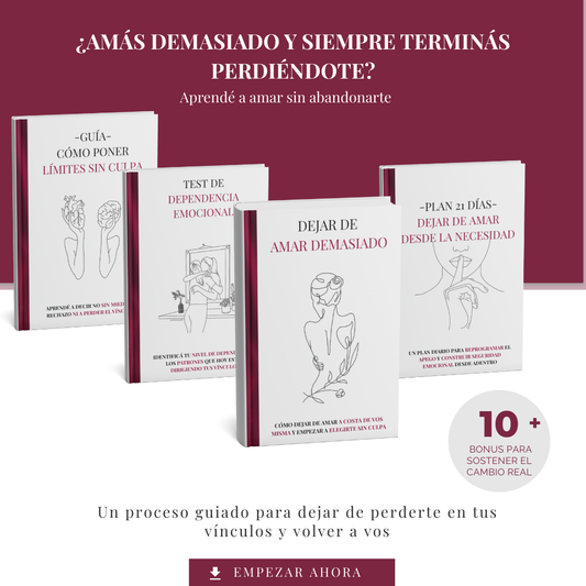 Dejar de amar – Elegirte sin culpa